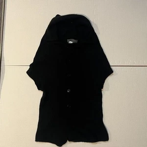 USED YOHJI YAMAMOTO NOIR WOOL FELTED VEST GOOD - Picture 1 of 3
