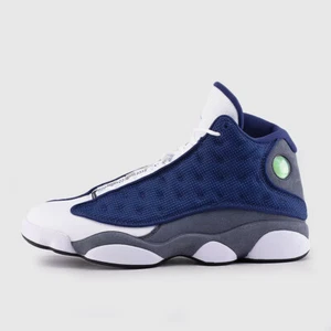 Nike Air Jordan Retro 13 Flint 2020 gris azul marino blanco 414571-404 GS 3,5 4y 4 - Imagen 1 de 3