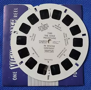 Vintage Sawyer's View-Master Rolle 1585 Der Harz im Winter Deutschland - Bild 1 von 2