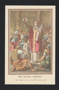 santino -holy card- image pieuse Heiligenbildchen San Giacinto Confesor - Picture 1 of 1