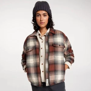 Alpine Design Women's Sherpa Lined Full Zip Shirt Jacket Size M - Picture 1 of 7