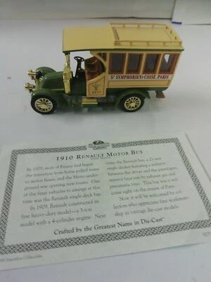 Matchbox Collectibles YET06-M 1910 Renault Motor Bus - Paris - France - Image 1 of 4