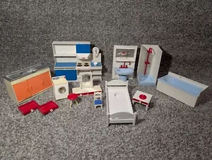 Konvolut Vintage Puppenstubenmöbel von Palitoy, Modella & Lundby 50/60er Jahre - Bild 1 von 24