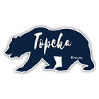 Topeka Kansas Souvenir Decorative Stickers Choose Theme And Size