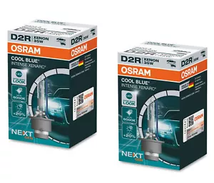 2pcs D2R COOL BLUE INTENSE NextGen. 6000K +20% OSRAM 12V+24V 35W P32d-3 - Picture 1 of 1