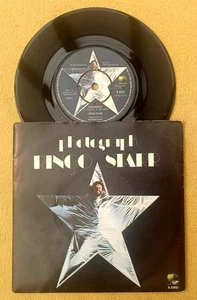 RINGO STARR " PHOTOGRAPH " ORIG UK 7" IN P/S WITH STEREO ON BOTH LABELS - Picture 1 of 7