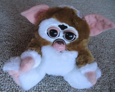 1999 Furby Gremlins Gizmo с ярлыком Tiger Electronics РАБОТАЕТ ОТЛИЧНО!  Видео - Изображение 1 из 4