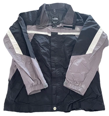 Chaqueta The North Face Hyvent para niños XL 18/20 negra abrigo completo bolsillos con cremallera Foto 1 de 4