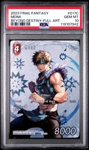 FFTCG Monk Beyond Destiny arte completo 017C - Imagen 1 de 5