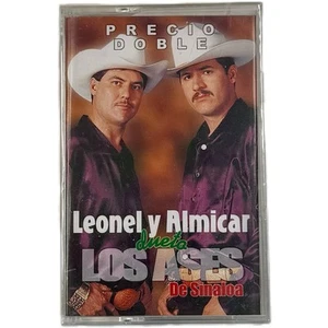 Leonel y Almicar Dueto Los Ases Cassette Sealed 2000 Corridos Sinaloa - Picture 1 of 4