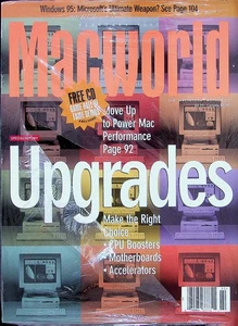 MacWorld Magazine February 1995 *NO CD* - PARTIALLY SEALED - - Picture 1 of 2