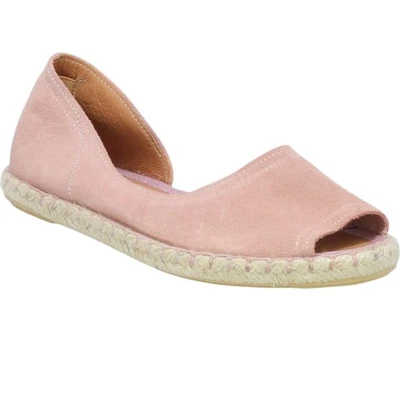 Miz Mooz Cruze Womens Rose Pink Suede Slip On Espadrille Flats Size 38 - Image 1 of 4