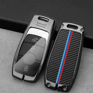 Metal Car Key Cover Case Fob Shell For Mercedes Benz Accessories A C E S G Class - Picture 1 of 7
