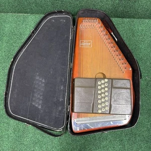 Oscar Schmidt Autoharp Apalaches 21 acordes EE. UU. con estuche y afinador - Imagen 1 de 13