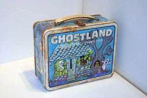 Ghostland - vintage metal lunchbox (REDUCED PRICE) - Picture 1 of 2