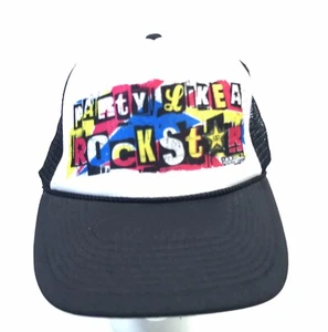 Rockstar Energy Drink Trucker Hat Party Like A Rockstar Snapback Cap - Picture 1 of 5
