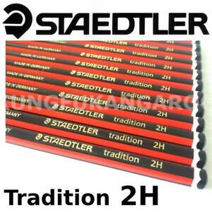 Staedtler Tradition Pencils 2H - School Drawing Sketching Art Joiner - 1 to 100