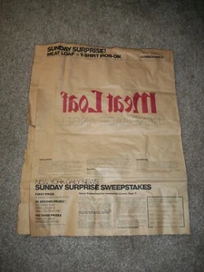 MEAT LOAF - RENEGADE ANGEL VINTAGE 1979 T-SHIRT ZUM AUFBÜGELN! KOSTENLOSER SCHNELLER VERSAND! - Bild 1 von 6