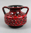 Vase Bitossi Erdbeer Design Fratelli Fanciullacci signiert 60er Keramik Italien