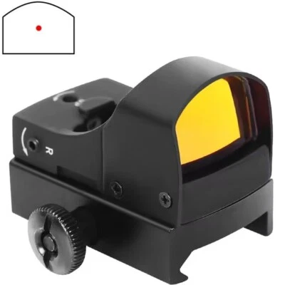 Rifle Gun Reflex Sight 3MOA Red Dot Sight with 20mm Picatinny/Wea Rail Mount HOT - Image 1 of 4