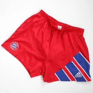 adidas FC Bayern Munchen Munich shorts 1991 1992 1993 home football soccer S - Picture 1 of 11