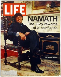 LIFE November 3 1972 JOE NAMATH New York Jets by Dick Schaap DON IMUS - Imagen 1 de 5