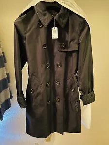 Coach F34024 Women Trench Coat Black XS S NWT Org $550 - Picture 1 of 1
