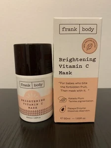 Frank Body Brightening Vitamin C Facial Mask.  Full size, 1.69 fl oz/ 50 ml.  - Picture 1 of 2