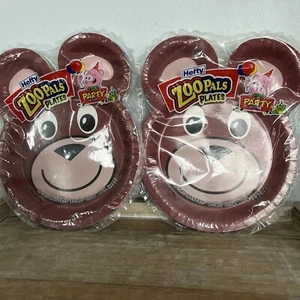 Hefty Zoo Pals Paper Plates Set Of 2 Party Edition - Picture 1 of 5