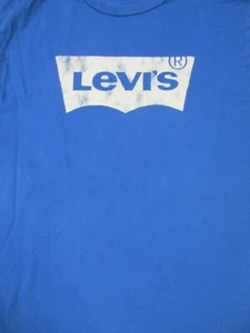 M blaues T-Shirt der Marke LEVI'S JEANS Retro Baumwolle von LEVI STRAUSS - Bild 1 von 6