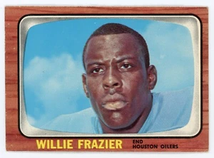 1966 Topps Willie Frazier #55 Oilers Vg-Ex - Picture 1 of 1