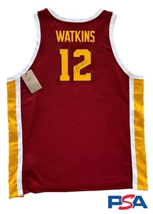 JuJu Watkins Signed Authentic Nike NCAA USC Trojans #12 Jersey Psa/Dna Coa Auto - Picture 1 of 7