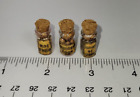WMH Dollhouse Miniature Halloween Potion Bottles- Set of Three