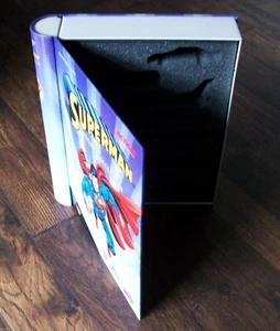 Superman Team Racing Collection LE EMPTY CAR TIN STORAGE CASE TRINKET BOX - Picture 1 of 4