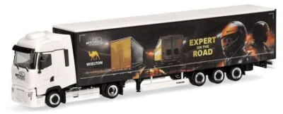 HERPA - RENAULT T 4x2 con rimorchio trainato a 3 assi WIELTON - 1/87 - HER317467 - Immagine 1 di 4