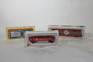 Lot of 3 HO Cars D&RGW Cookie Box BNSF Gondola S.P.Box Car Bachmann Train - Picture 1 of 9