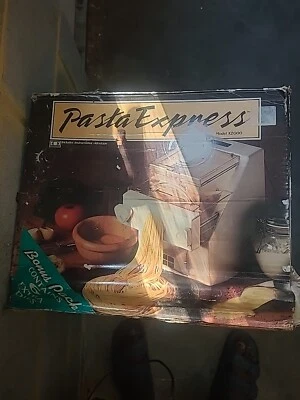 Original PASTA EXPRESS by CTC Model X2000 Pasta Maker & Accs  - Image 1 of 3