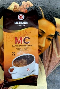 Café arábica molido tostado Metrang Vienamese 100 % puro 500 gramos envío a EE. UU. - Imagen 1 de 9