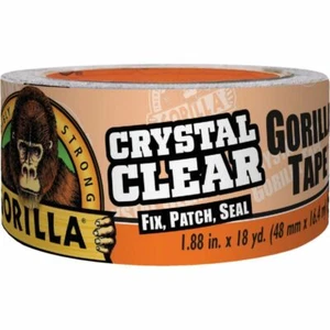 (6)-Gorilla 1.88 In. x 18 Yd. Crystal Clear Duct Tape, Clear 6060002 - Picture 1 of 1