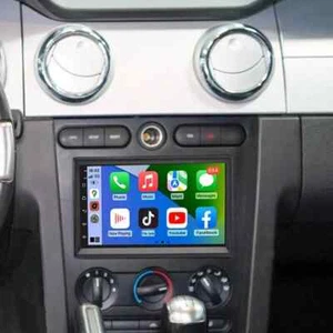 Android 13 Apple Carplay Coche Estéreo Radio GPS Navegación Para Ford Mustang 2005-2009 7" - Imagen 1 de 17