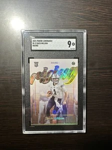 2021 Panini Luminance Zach Wilson SSP Case Hit Rising Rookie Card #RI-2 SGC 9 - Picture 1 of 4