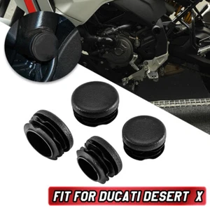 Motorcycle Accessories Frame Hole Cover Cap Plug For DUCATI DESERT X 2022 2023 - Picture 1 of 10
