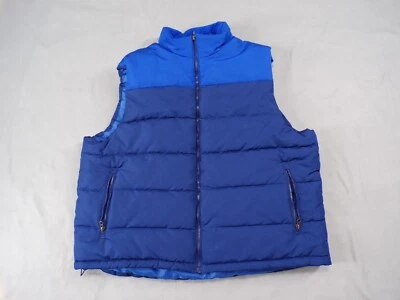 Sears outdoor life mens XXL vintage blue puffer vest - Image 1 of 4
