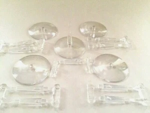 Menge 5 Warhammer 40k offizielle 32mm kleine fliegende Basen + Stiele Fliegerflug - Bild 1 von 4