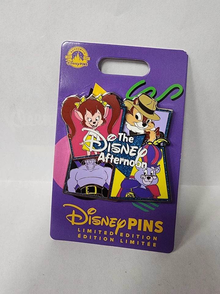 The Disney Afternoon Rescue Rangers Pistol Pete Zummi Gummy Goliath LE1500 Pin