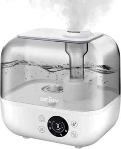 Humidifiers for Bedroom Large Room 5L Quiet Ultrasonic Warm&Cool Mist Humidifier - Picture 1 of 20