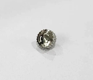 Nos Rado Silver Crown Size is 5.15mm For vintage rado Diastar 9 round shape. - Picture 1 of 4