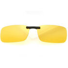 Hot Mens UV400 Sunglasses Polarized Clip On Driving Glasses Day Night Vision Len