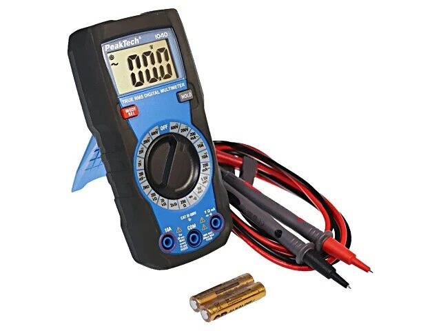 P 1040 Digitaler Multimeter LCD 3,5 Ziffern (2000) VAC: 200V,600V PEAKTECH - Bild 1 von 1