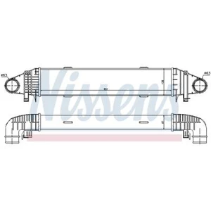 Ladeluftkühler Turbokühler LLC NISSENS für Mercedes-Benz C-Klasse T-Model S204 - Bild 1 von 1